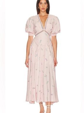 Free People Still In Love Floral Maxi Dress